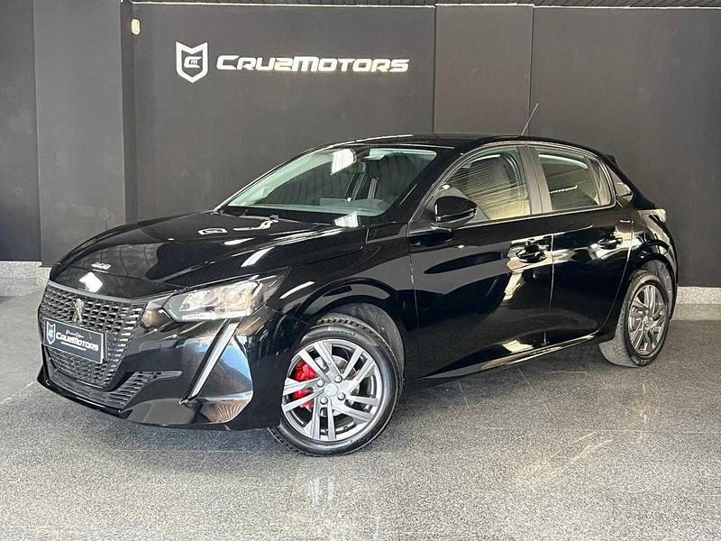 Preto Usado 2021 Peugeot 208 Active Citadino | € 14.900 (Preço justo) - Imagem 1/4