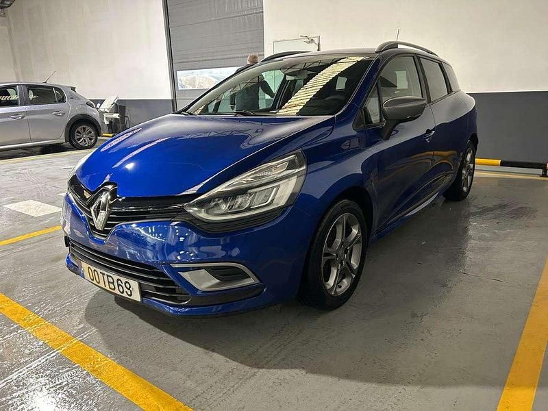 Usado Renault Clio IV 90 HP (66 kW) 2017 Azul Carrinha