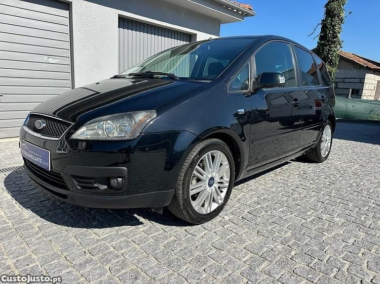 Preto Usado 2005 Ford C-MAX Ghia Monovolume | € 3.950 (Preço justo) - Imagem 1/1