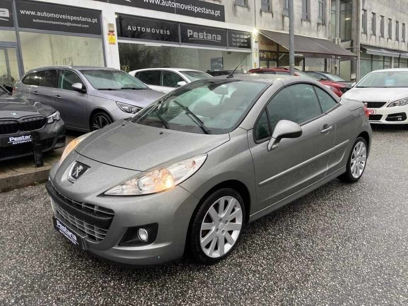 Cinzento Usado 2014 Peugeot 207 CC Cabrios | € 11.750 (Preço elevado) - Imagem 1/4