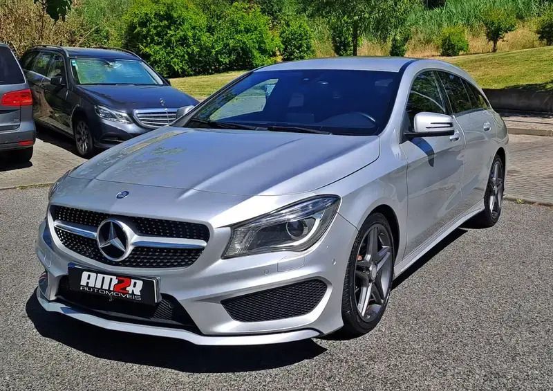 Usado Mercedes CLA180 Shooting Brake AMG line 109 HP (80 kW) 2016 Cinza Carrinha
