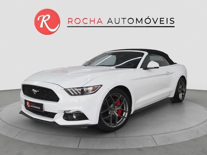 Branco Usado 2016 Ford Mustang Convertible Cabrios | € 44.990 - Imagem 1/4