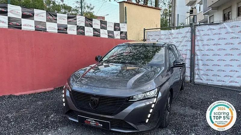 Cinza Usado 2022 Peugeot 308 SW Active Carrinha | € 17.900 - Imagem 1/4