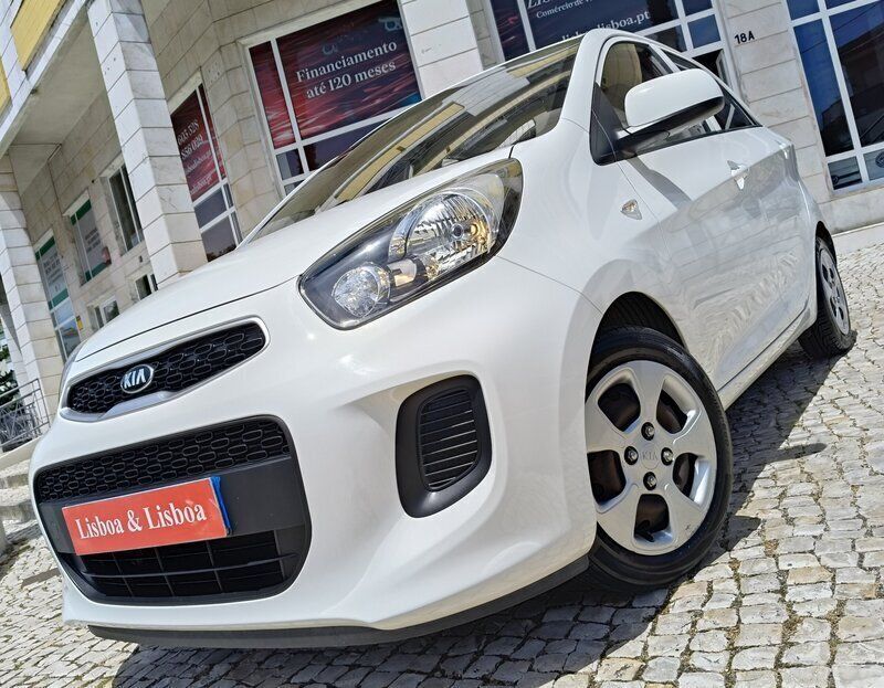 Branco Usado 2016 Kia Picanto EX Citadino | € 7.980 - Imagem 1/4