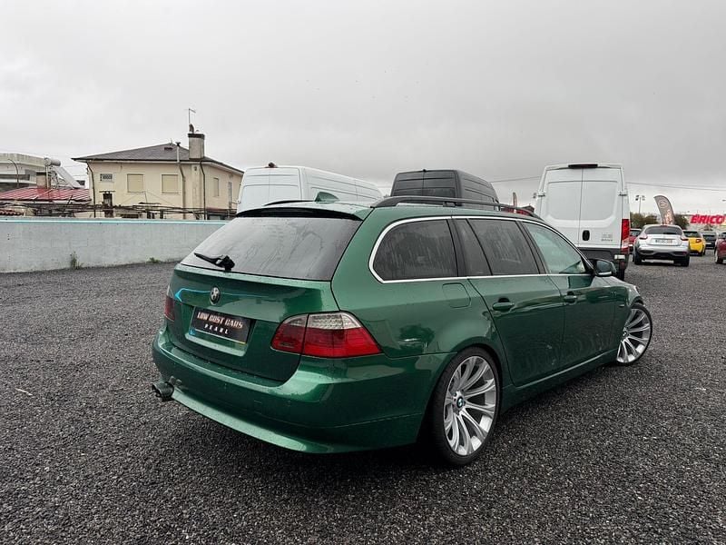 Usado BMW 520 Sport Line 177 HP (130 kW) 2010 Verde Carrinha