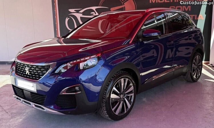 Azul Usado 2017 Peugeot 3008 Style Sedan | € 18.900 (Preço elevado) - Imagem 1/1