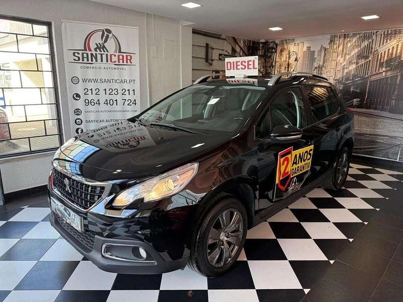 Usado Peugeot 2008 Allure 100 HP (73 kW) 2016 Preto SUV