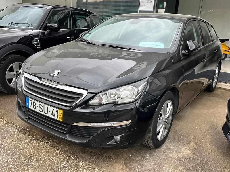 Usado Peugeot 308 SW 120 HP (88 kW) 2014 Preto Carrinha