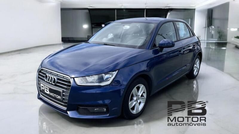 Azul Usado 2017 Audi A1 Sportback Citadino | € 13.750 (Caro) - Imagem 1/4