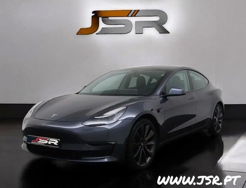 Usado Tesla Model 3 Performance 353 kW (480 HP) 2020 Cinzento Sedan