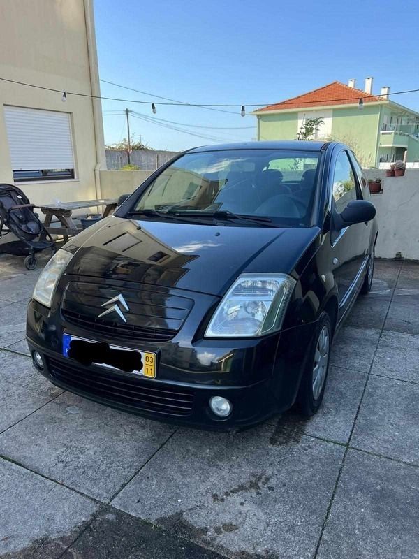 Preto Usado 2003 Citroën C2 Citadino | € 2.600 (Preço justo) - Imagem 1/4