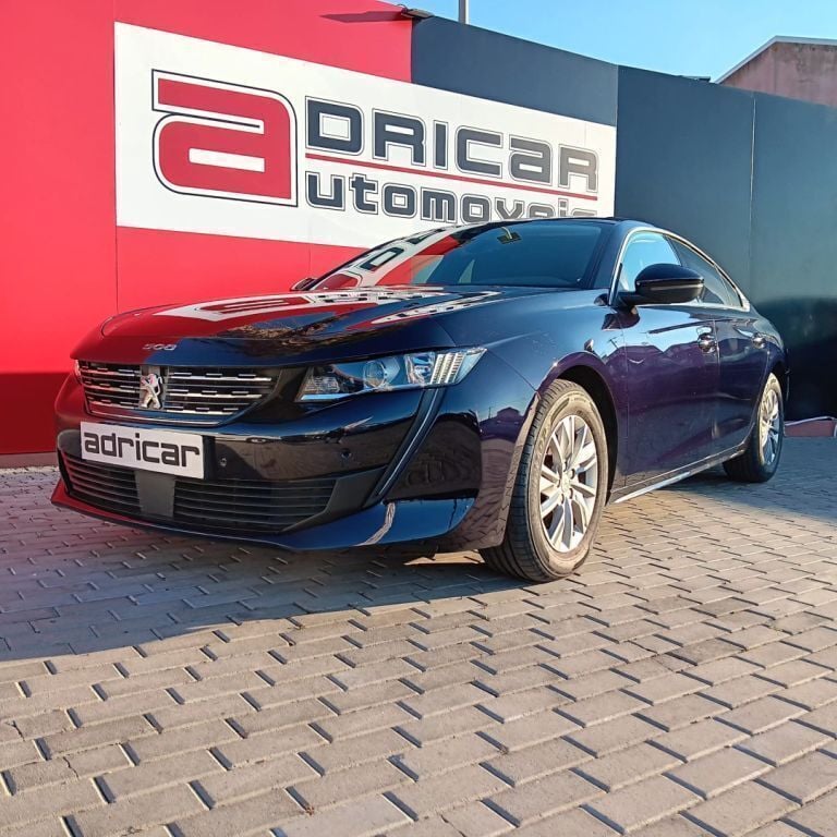 Azul Usado 2019 Peugeot 508 Business-Line Sedan | € 18.900 (Preço justo) - Imagem 1/4