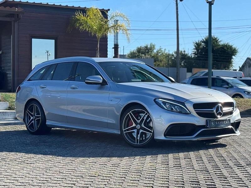 Usado Mercedes C63 AMG AMG 510 HP (375 kW) 2015 Cinza Carrinha