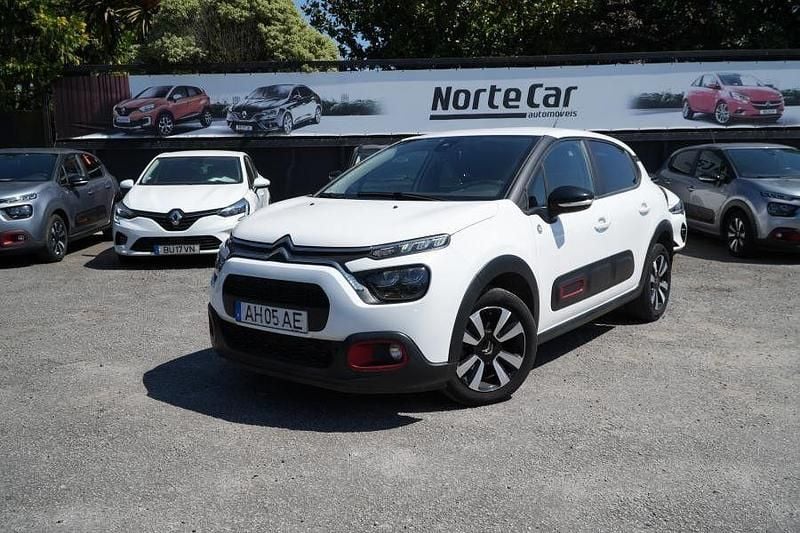 Branco Usado 2021 Citroën C3 Citadino | € 10.999 (Super Preço) - Imagem 1/4