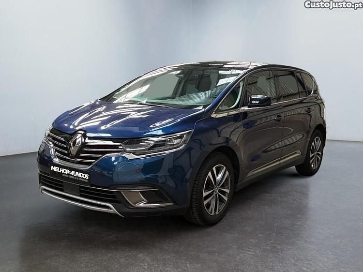 Azul Usado 2021 Renault Espace Evolution Monovolume | € 23.990 (Preço justo) - Imagem 1/1