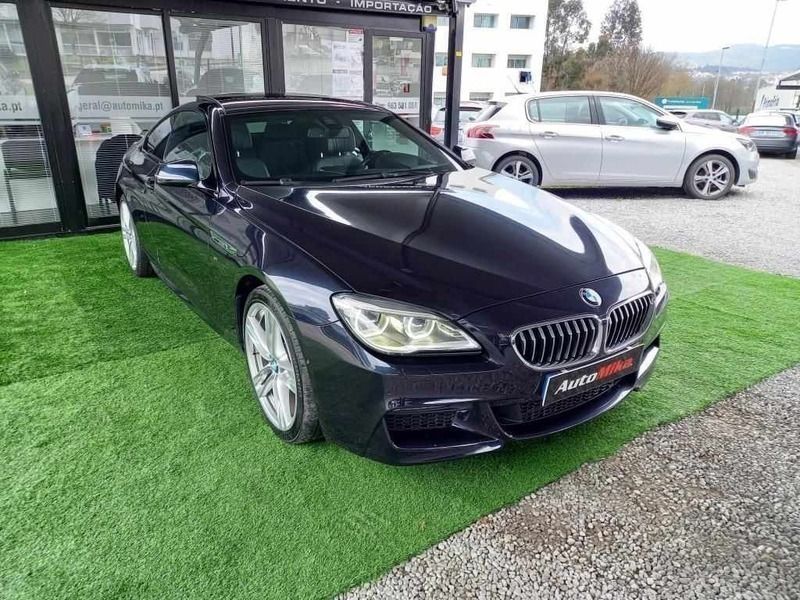 Usado BMW 640 313 HP (230 kW) 2015 Azul escuro Coupé