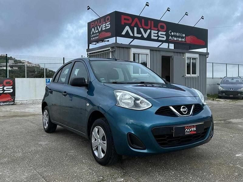 Azul Usado 2016 Nissan Micra Citadino | € 9.500 (Preço justo) - Imagem 1/4