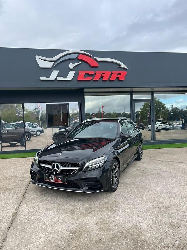 Cinza Usado 2021 Mercedes C300 AMG line Carrinha | € 28.750 (Bom preço) - Imagem 1/4