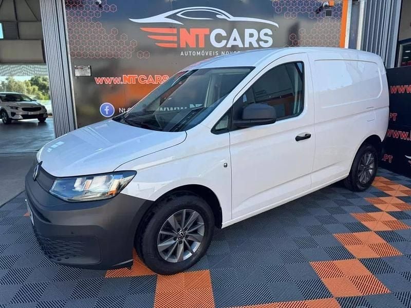 Branco Usado 2021 VW Caddy Monovolume | € 14.900 (Bom preço) - Imagem 1/4