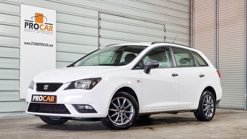 Branco Usado 2015 Seat Ibiza SC Citadino | € 8.250 - Imagem 1/4