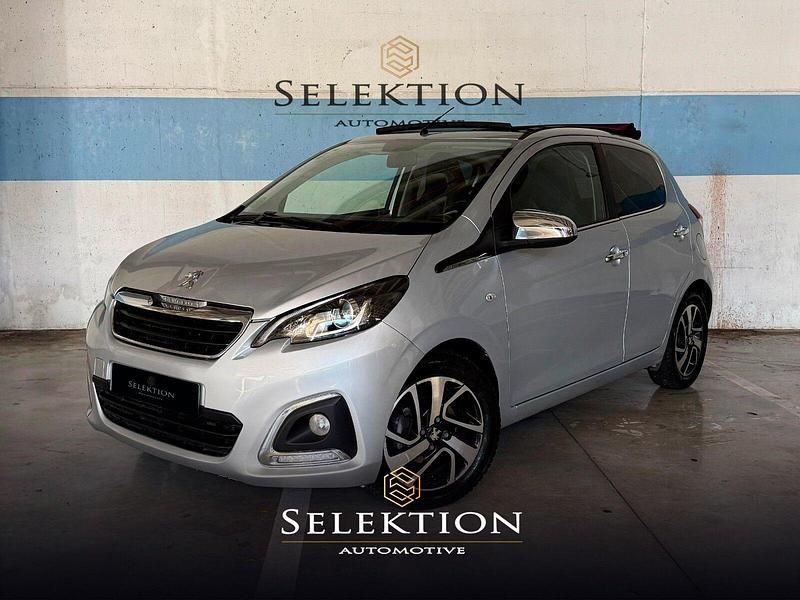 Cinzento Usado 2014 Peugeot 108 Allure Citadino | € 8.900 (Preço justo) - Imagem 1/4