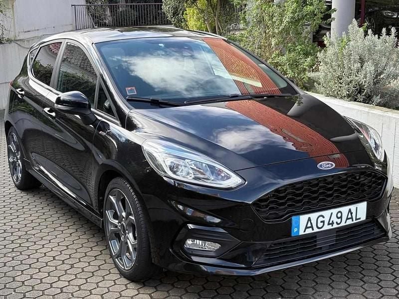Usado Ford Fiesta ST-Line 125 HP (91 kW) 2021 Preto Citadino