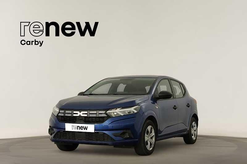 Azul Usado 2024 Dacia Sandero Essentiel | € 16.490 (Preço justo) - Imagem 1/4