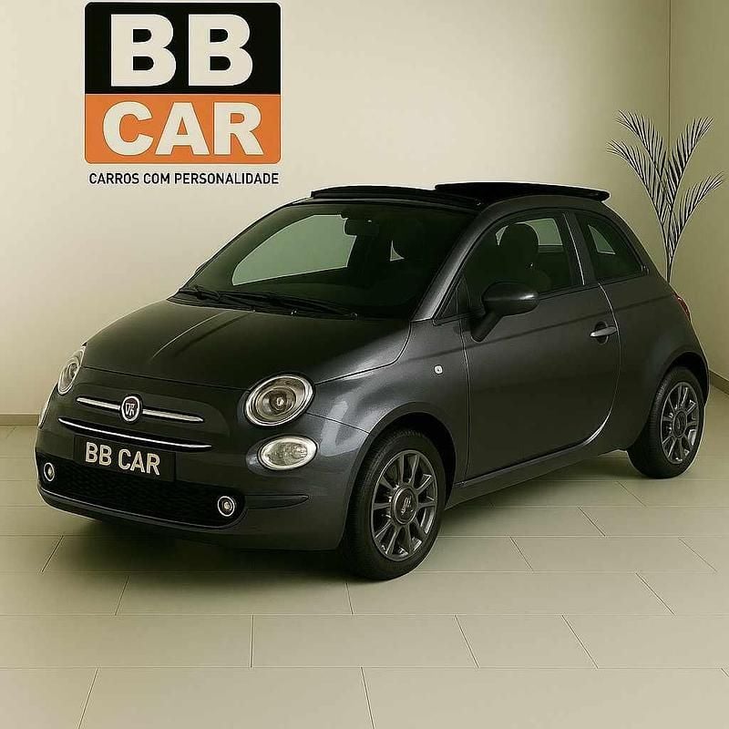 Preto Usado 2021 Fiat 500C Cabrios | € 11.900 (Preço justo) - Imagem 1/4