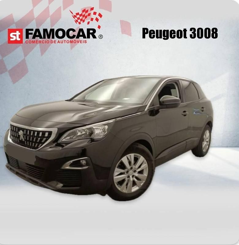 Preto Usado 2019 Peugeot 3008 Active SUV | € 15.880 (Preço justo) - Imagem 1/4