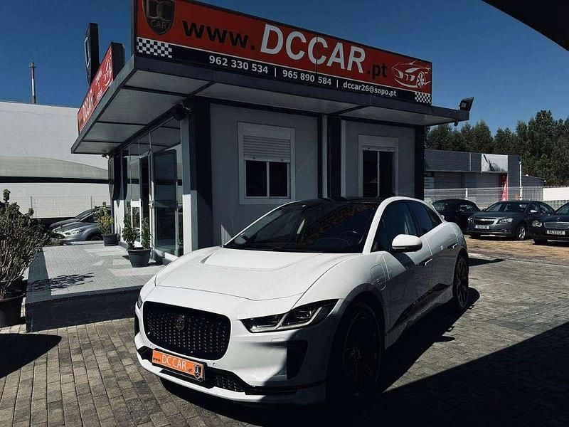 Branco Usado 2019 Jaguar I-Pace SUV | € 39.870 - Imagem 1/4