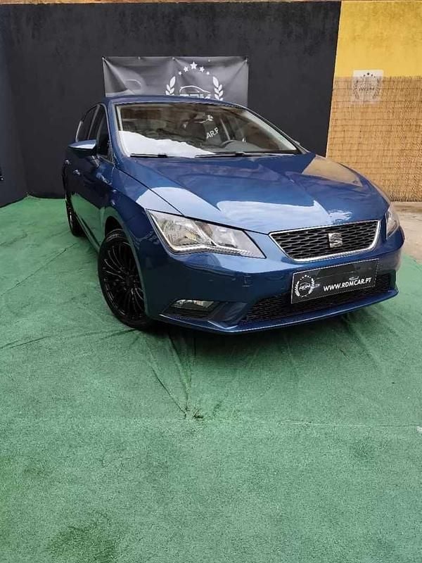 Azul Usado 2015 Seat Leon Style | € 11.990 (Preço justo) - Imagem 1/4