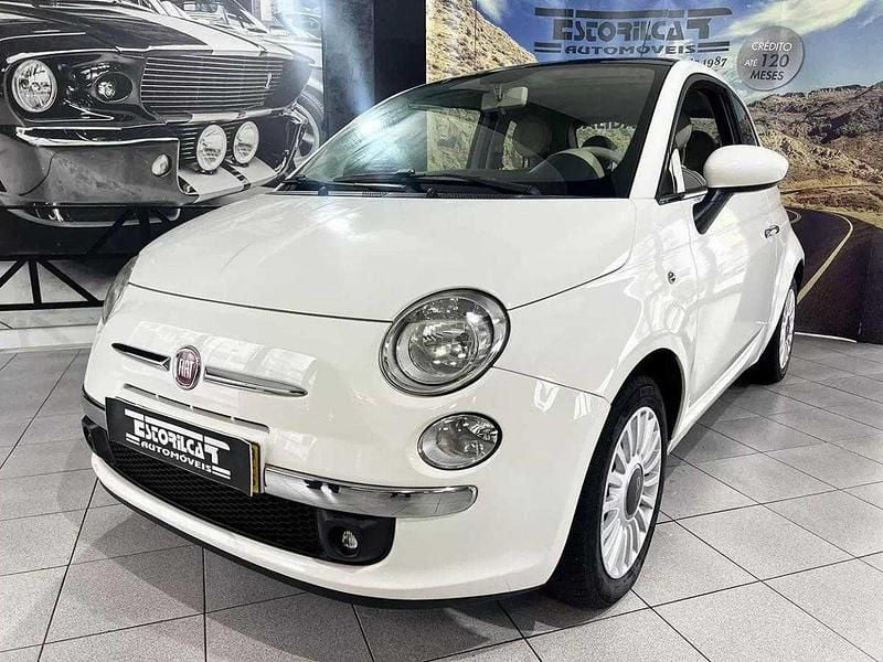 Branco Usado 2009 Fiat 500 Lounge Citadino | € 6.600 (Preço justo) - Imagem 1/4