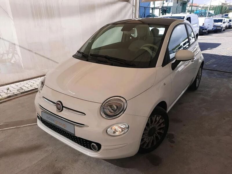 Branco Usado 2021 Fiat 500 Lounge Citadino | € 12.790 (Preço justo) - Imagem 1/4