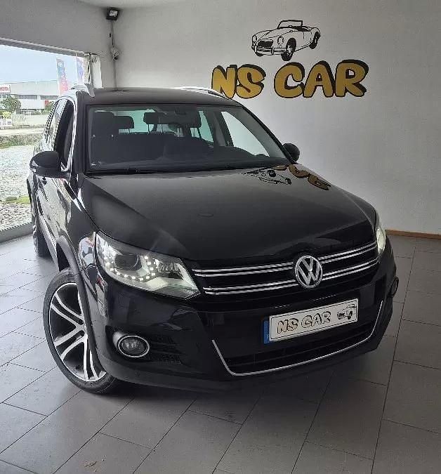 Preto Usado 2013 VW Tiguan Sport SUV | € 16.750 - Imagem 1/4