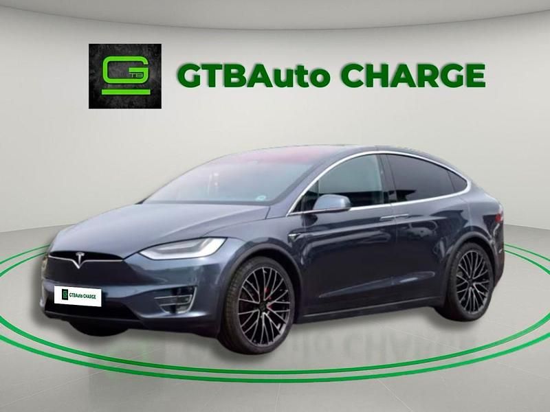 Cinza Usado 2020 Tesla Model X Performance SUV | € 74.900 - Imagem 1/4