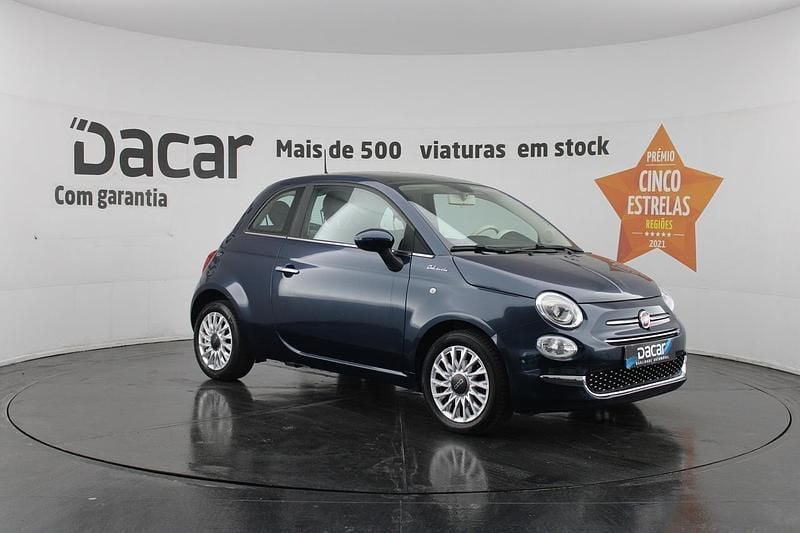 Azul Usado 2021 Fiat 500 Dolcevita Citadino | € 10.999 (Bom preço) - Imagem 1/4