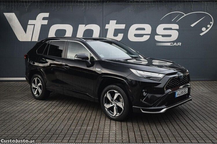 Preto Usado 2022 Toyota RAV4 Hybrid Lounge SUV | € 45.880 (Preço elevado) - Imagem 1/1