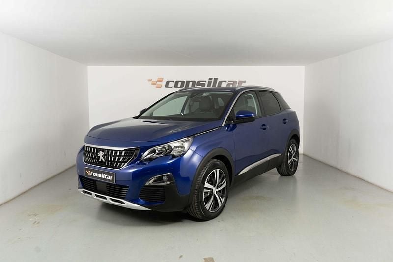 Azul Usado 2019 Peugeot 3008 Allure SUV | € 16.980 (Bom preço) - Imagem 1/4
