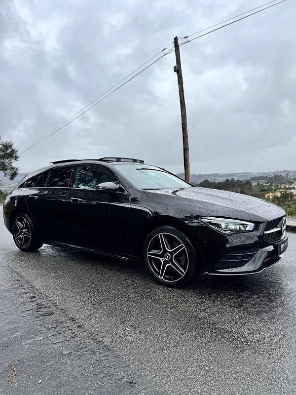 Usado Mercedes CLA250e AMG line 218 HP (160 kW) 2021 Preto Sedan