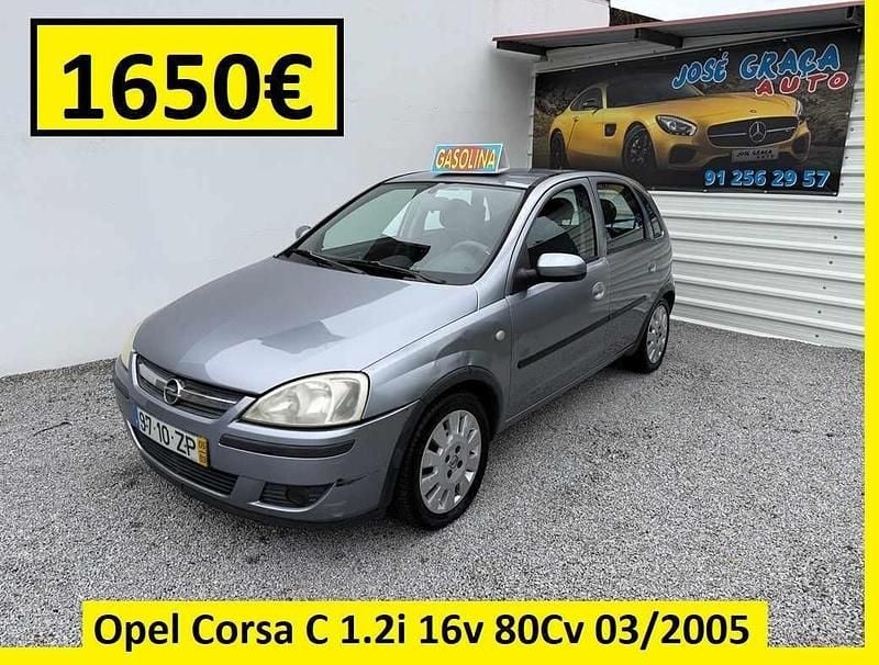 Cinzento Usado 2005 Opel Corsa | € 1.650 (Preço justo) - Imagem 1/4