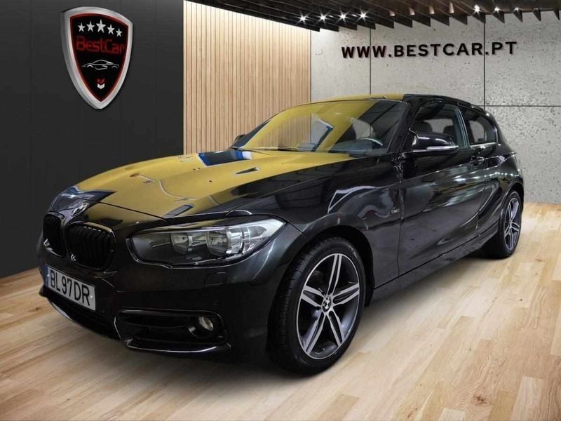 Preto Usado 2015 BMW 116 Citadino | € 18.950 (Caro) - Imagem 1/4