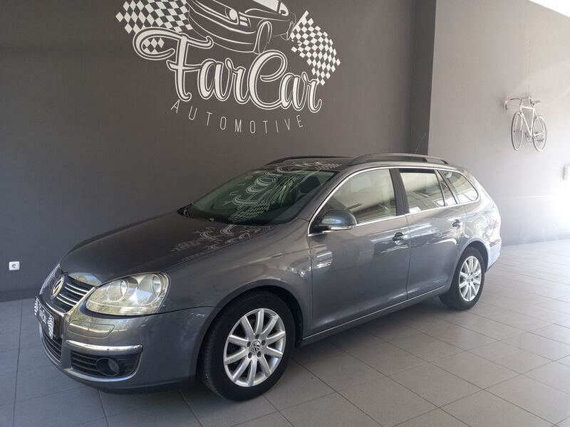 Cinzento (metalizado) Usado 2008 VW Golf VI Citadino | € 5.000 - Imagem 1/4