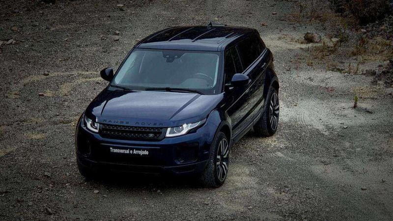 Azul (metalizado) Usado 2017 Land Rover Range Rover evoque HSE Dynamic SUV | € 29.500 - Imagem 1/4