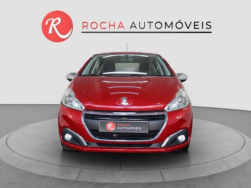 Usado Peugeot 208 Allure 82 HP (60 kW) 2018 Vermelho Citadino