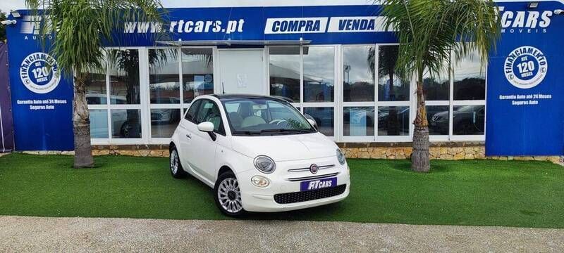 Branco Usado 2020 Fiat 500 Lounge Citadino | € 12.980 (Preço justo) - Imagem 1/4