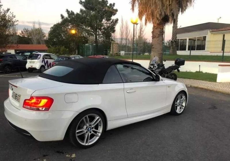 Branco Usado 2012 BMW 118 Cabriolet Cabrios | € 6.950 - Imagem 1/4