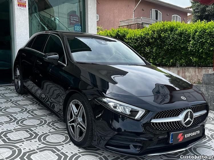 Preto Usado 2021 Mercedes A180 AMG line Citadino | € 27.100 (Preço justo) - Imagem 1/1