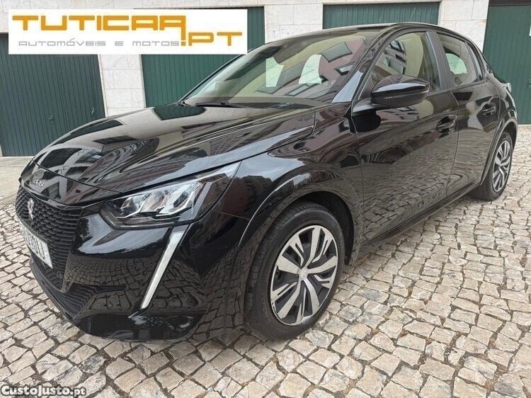 Preto Usado 2020 Peugeot e-208 Active Citadino | € 16.500 (Preço justo) - Imagem 1/1
