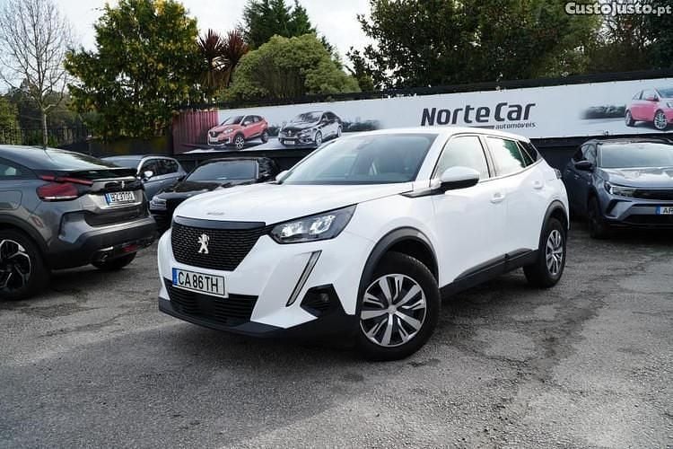 Branco Usado 2021 Peugeot 2008 SUV | € 15.950 (Super Preço) - Imagem 1/1