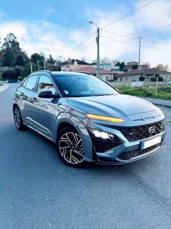 Cinzento Usado 2021 Hyundai Kauai SUV | € 17.750 (Bom preço) - Imagem 1/4